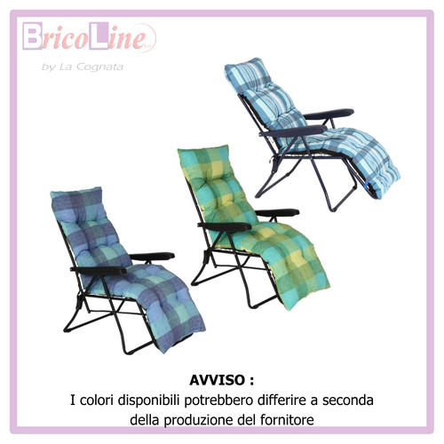 Poltrona sdraio con - poltrona,