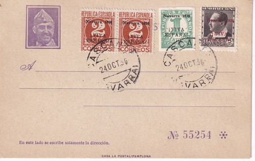 1936 cascante - 1936., (navarra)