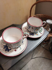 Ceramica Deruta - due tazze