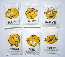 6 bustine zucchero piene