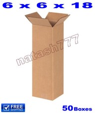 Scatole di cartone 50 - 6x6x18