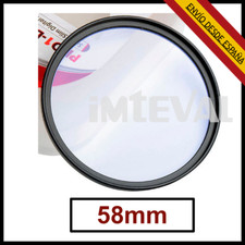FILTRO UV de 58mm  FILTRO