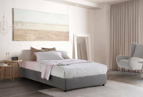 Letto piazza mezza gaia con - piazza, e