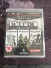 Metal Gear Solid HD Collection PS3 Playstation 3 Completo pal Eng Multilingua