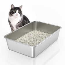 Lettiera per Gatti in Acciaio