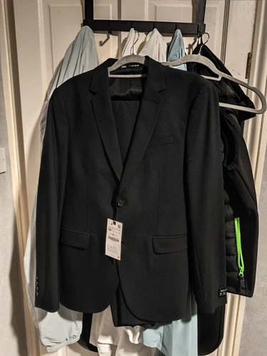 Blazer uomo nero zara taglia - blazer,
