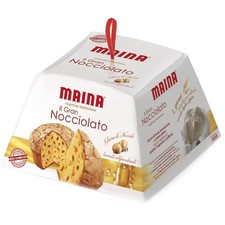 Panettone Maina Il Gran Nocciolato Confezione da 1000 g 1 Kg Dolce Natale