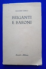 🔵LIBRO BRIGANTI E BARONI