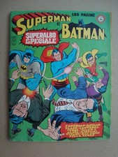superalbo speciale (superman e batman) n° unico ed.mondadori 1967