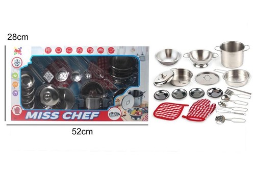 Set batteria pentole - set, di