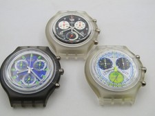 SET 3 OROLOGI SWATCH AQUA