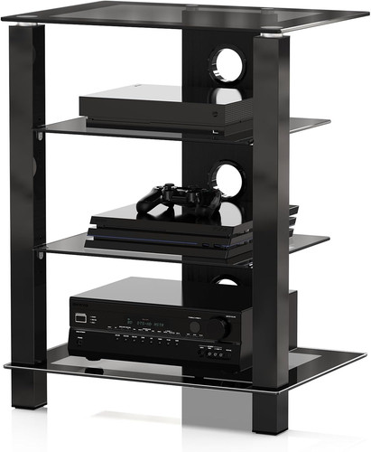 Supporto hifi livelli - 4, vetro