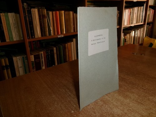 Summers bibliography of - summers., the