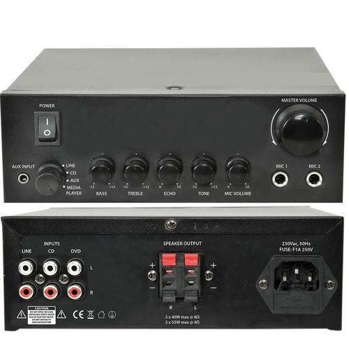 Mini amplificatore stereo 110w - mini,