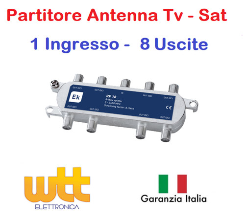 Partitore antenna uscite - antenna,
