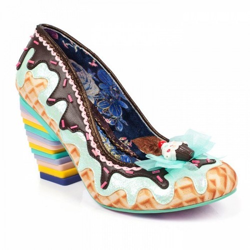 Scarpe con tacco irregular - scarpe,