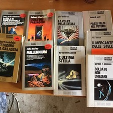 LOTTO 9 ROMANZI FANTASCIENZA -