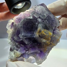 Cubo di fluorite fantasma