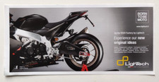 Pubblicita' Aprilia Rsv4 Factory By Lightech Bike Advertising Werbung 2019 (R3)