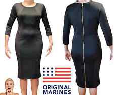 ABITO DONNA SEXY ADERENTE NERO