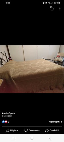 Coperta matrimoniale uncinetto - matrimoniale,