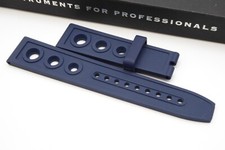 Cinghia in gomma Breitling blu