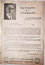 MATTEOTTI COMUNISTI PARTITO