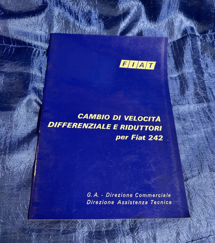 Libretto cambio velocità - libretto, di