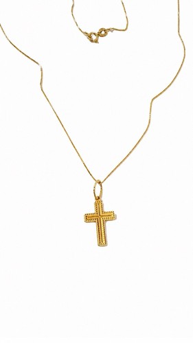Collana con croce - con, 45cm