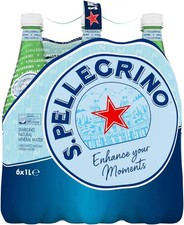 Acqua Minerale Naturale Frizzante San Pellegrino 6x1L