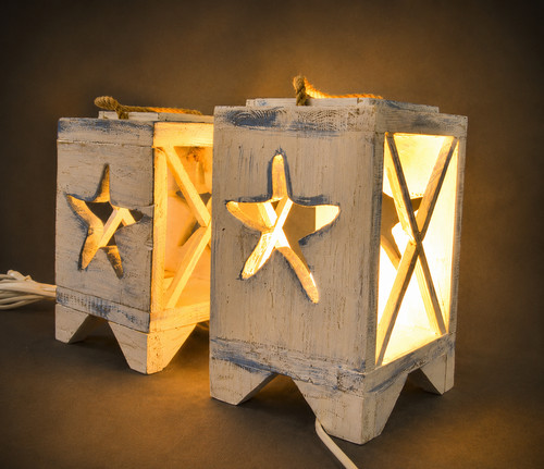 Lampade lanterne legno da - lampade,