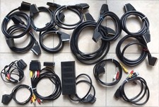 Stock cavi + connettori + adattatori SCART audio / video RCA - S-video - BNC