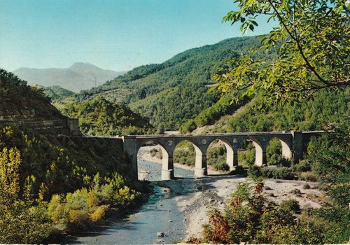 Cartolina val enza ponte - d'enza, sul