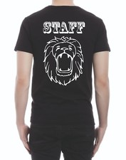 t-shirt nera donna uomo