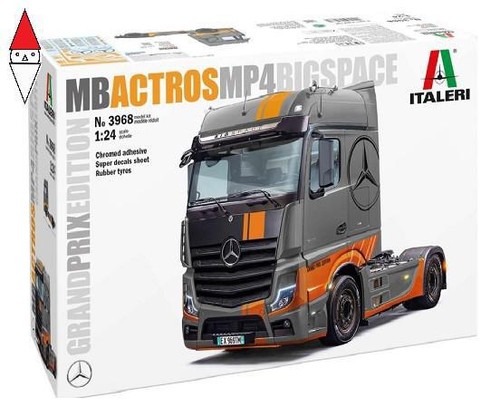 Italeri mercedes benz - italeri, 1/24