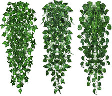 3 Pezzi Piante Finte Cadenti Edera Finta Decorazioni Artificiali Finta Piante 10