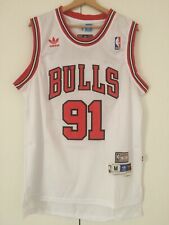 Canotta jersey nba basket maglia Dennis Rodman  Chicago Bulls retro S/M/L/XL/XXL