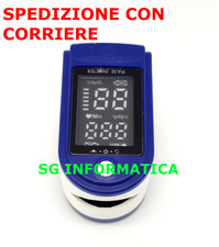 Ossimetro Dispositivo Medico Saturimetro Dito Misuratore Ossigeno Pulsossimetro