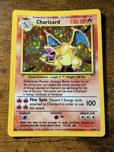 Pokemon tcg charizard base - charizard, set