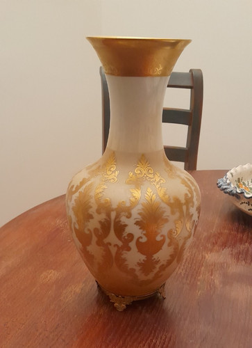 Vaso ceramica oro - vaso,