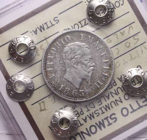 Veii centesimi argento - 50,