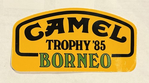 Adesivo camel trophy 1985 - trophy,