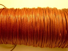 lacci COTONE cerato cognac
