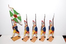 Lotto 5 vecchi soldati di