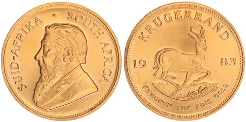 Sudafrica krügerrand 1983 - krügerrand,