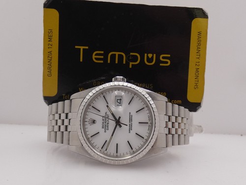 Rolex datejust 16220 porcelain - rolex,