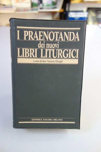 Praenotanda dei nuovi libri - i,