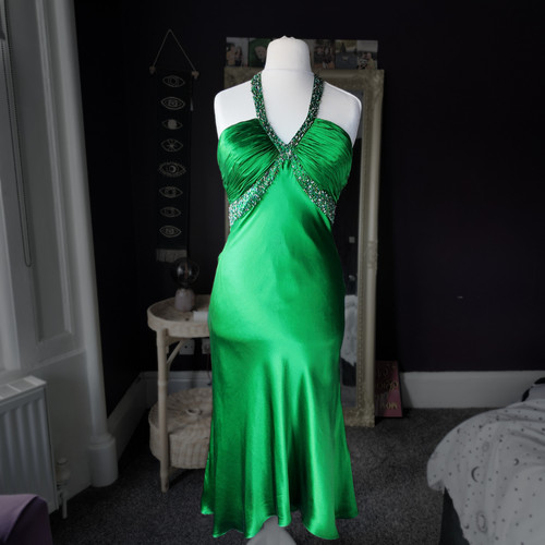 Abito midi vintage - , seta