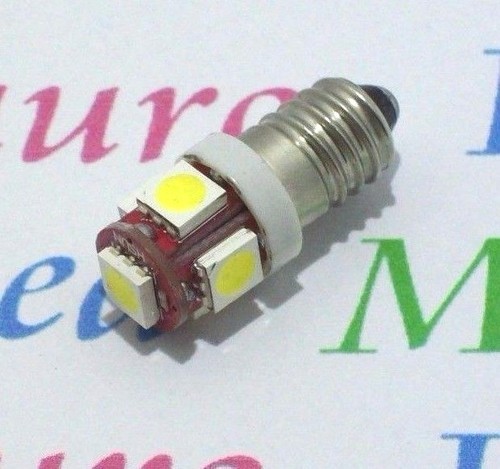E10 lampadina led vite - 5, smd