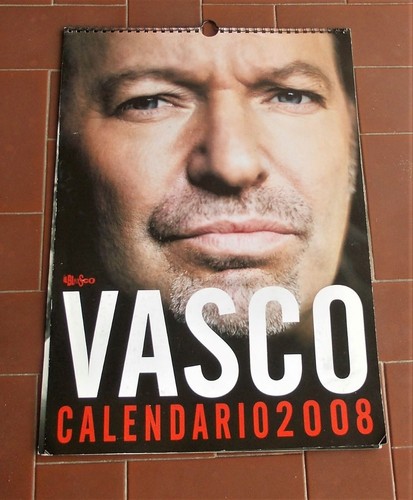 Calendario vasco rossi 2008 - vasco,